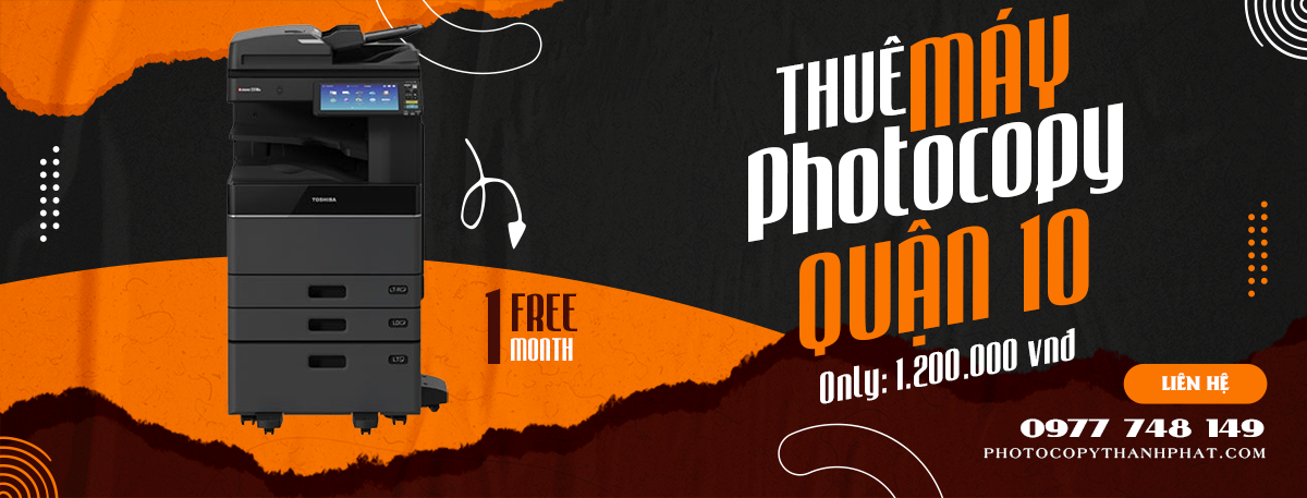 THUÊ MÁY PHOTOCOPY QUẬN 10