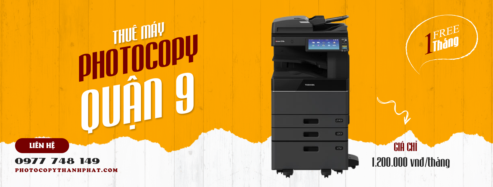 THUÊ MÁY PHOTOCOPY QUẬN 9