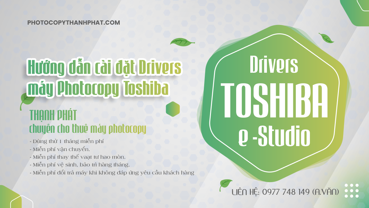 driver máy photocopy toshiba