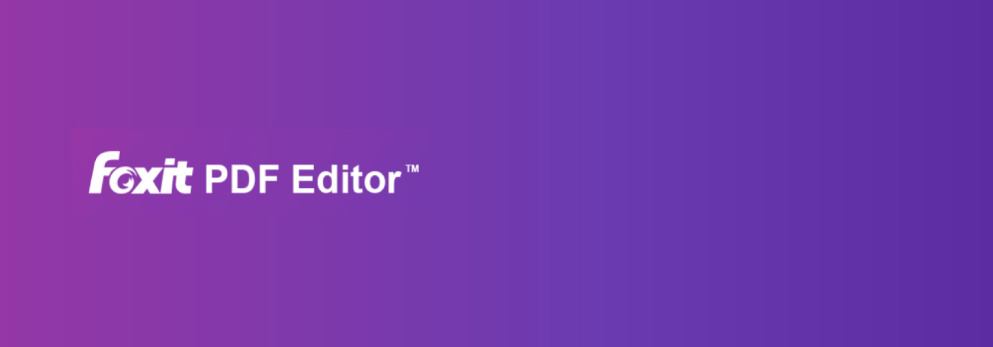 foxit PDF editor pro