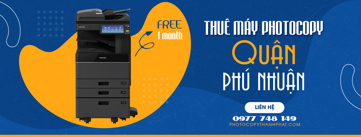 THUÊ MÁY PHOTOCOPY QUẬN PHÚ NHUẬN
